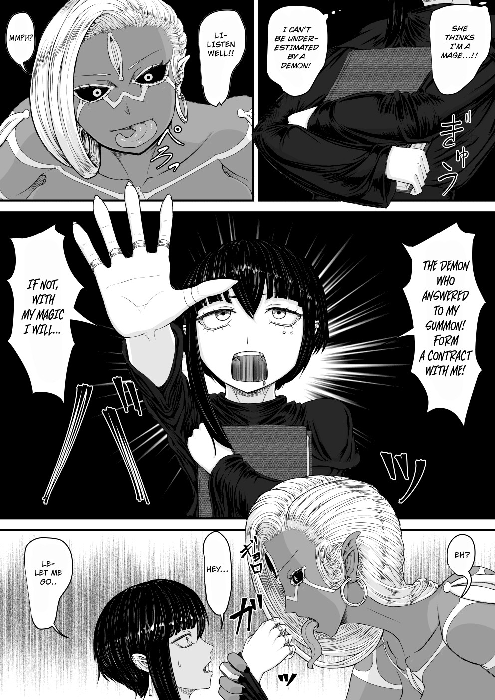 Hentai Manga Comic-Summoned Demon-Read-6